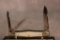 Antique Case Bros Cut. Co. Mother of Pearl Three Blade Tuxedo