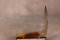 Antique W. R. Case & Sons 61051 Bone Handle Fishtail Knife