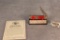 2020 Case XX Collector's Club Exclusive Russlock w/COA