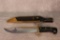 Case XX 1836 Bowie Knife w/Davy Crockett Blade Etch
