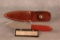 Fixed Blade Hunting Knife with Sheath