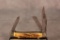 1940-64 Case XX Stag Handle Three Blade Stockman