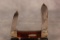 1976 Case XX Red Bone Canoe with Blade Etch