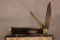 1920-40 Case XX Black Handle Swell Center Jack Knife