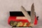 Finney Knives Custom Remington Trapper with Watch Parts in Handle