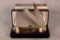 2020 Wild Horse Custom Case XX Hand Fired Amber Bone Engraved Trapper