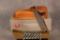 2019 Case XX White & Black Carbon Fiber/G-10 Weave Smooth Mako w/sheath