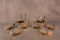Eight (8) 2020 Case XX Dark Molasses Bone Sawcut Jig Knives