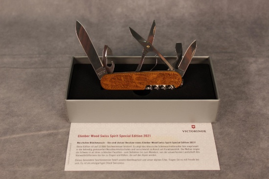 Victorinox Climber Wood Swiss Spirit Special Edition 2021