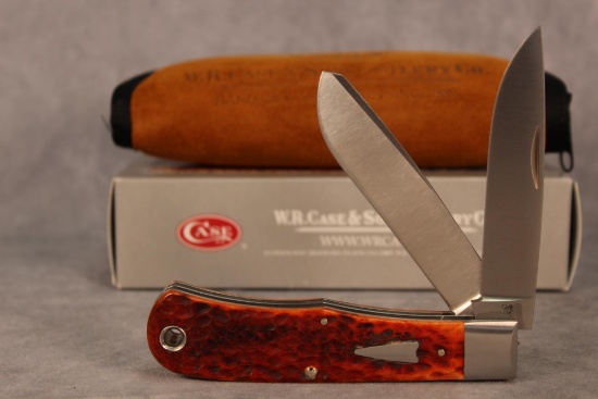 2019 Case XX Tony Bose Collab Chestnut Bone Bullnose Trapper
