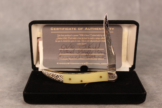 2020 Case XX Custom J. Kidd Natural Giraffe Bone Tiny Toothpick