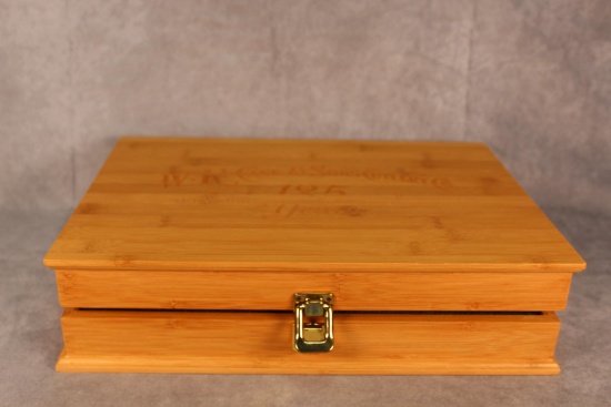 Velvet Lined Wooden Display Box