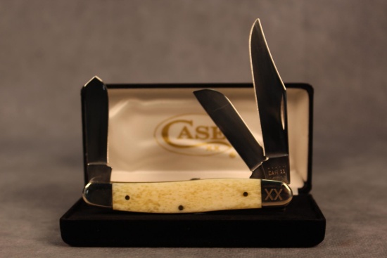 2020 Case XX Natural Giraffe Bone Stockman
