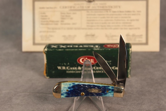 2008 Case XX Teal Bone Test Run Sway Back Jack w/COA