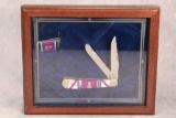 2006 Case XX Custom Brian Yellowhorse 'Sacagawea' Trapper and Money Clip Set w/Display Box