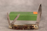 Hen & Rooster, Bertram Cutlery 203 DS Three Blade Pocketknife