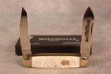 1991 Winchester 2991P Mother of Pearl Two Blade Knife