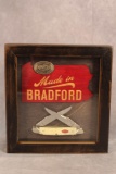 2020 Case XX Collector's Club Exclusive Natural Bone Muskrat Commemorative Display