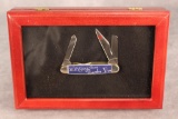 Display with Case XX Stockman 'W.R. Case & Sons Thanks You'