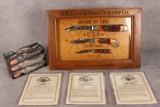 2013 Case XX Collector's Club Expresso Bone Knives in Display