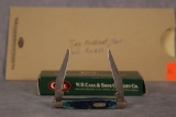 2007 Case XX Teal Bone Test Run Tiny Muskrat w/COA