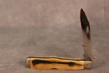 1970 Case XX Ten Dot Cheetah with Custom Mammoth Tooth Handle & Worked Bolsters