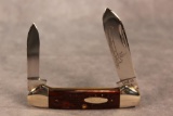 1973 Case XX Red Bone Canoe w/Blade Etch
