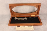 David Yellowhorse Custom Buck Knife with Display Box