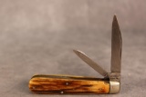 J.D. Case Co. Kane PA Stag Handle Two Blade Jack Knife