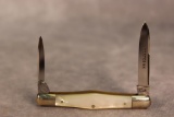 Antique Case Bros. Cut Co. Mother of Pearl Tuxedo Knife