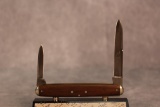Antique Case Bros. Cutlery Wood Handle Pen Knife