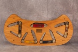 1989 Case XX Transition Canoe Set, Engraved