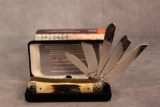 Wild Horse Custom 1999 Case XX Midnight Stag Five Blade Trapper