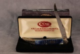 2007 Case XX Collector's Club Navy Blue Bone Large Toothpick