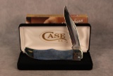 2018 Case XX Navy Blue Bone Folding Hunter