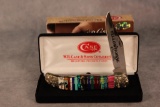 2016 Case XX Brian Yellowhorse Custom 'Prism' Gemstone Handle Folding Hunter, 1 of 50