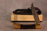 1974 Case XX Wood Handle Shark Tooth with Box & Sheath