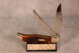 1940-64 Case XX 6265 Red Bone Two Blade Folding Hunter