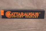 Cattaraugus Cutlery Pakka Wood Straight Razor, NIB