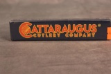 Cattaraugus Cutlery Ebony Wood Straight Razor, NIB