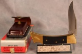1991 Case XX Black Synthetic Lockback w/Sheath, Original Box