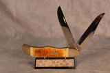 1987 Case XX Rogers Bone Two Blade Folding Hunter