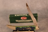 2010 Case XX Hunter Green Bone Large Toothpick w/Script Shield