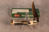 2002 Case XX Black Bone/Midnight Stag Serial #001 Russlock