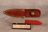 Fixed Blade Hunting Knife with Sheath
