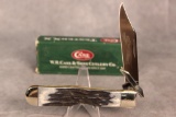 2002 Case XX Midnight Stag Cheetah Serial #001 with Blade Etch