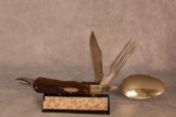 Union Cut. Co. Bone Handle Hobo Knife