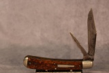 Antique Remington Green Bone Large Trapper, Bullet Shield