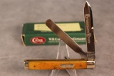 1996 W.R. Case Two Blade Physician's Bone Handle Knife