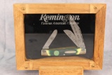 Remington Three Blade Knife with John Deere Blade Etch, 1 of 50